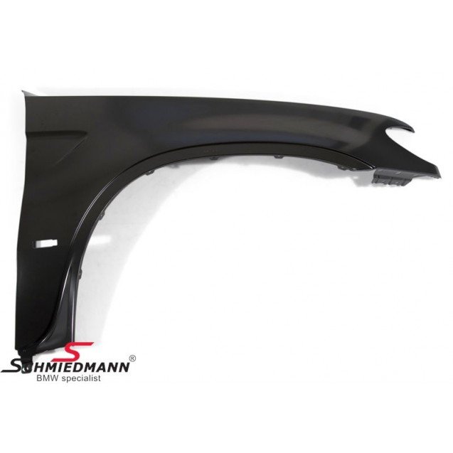 Çamurluk E46 Ön Sol  (Delikli;Sac) -Sedan- 2002-05