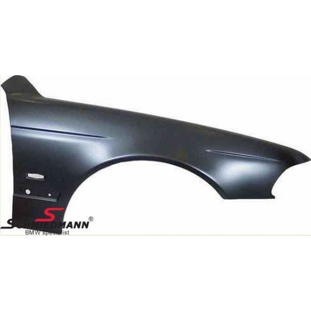 Çamurluk E36 Ön Sol (Delikli) Sac -Sedan- 1991-97