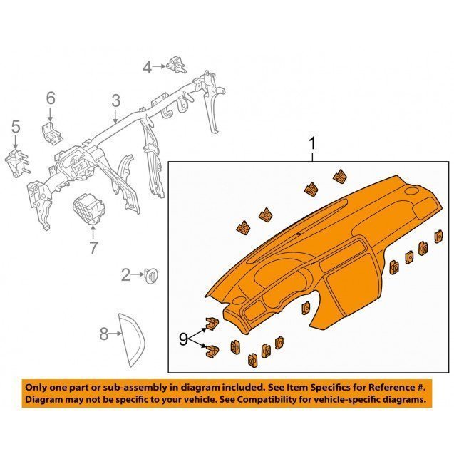Jetta (2011-2015) Ön Torpido Siyah 5C7857002B
